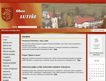 Tablet Screenshot of lutise.sk